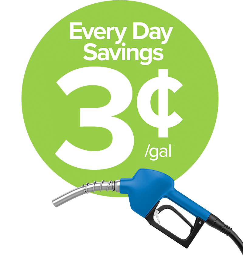 Every day 3 cents savings