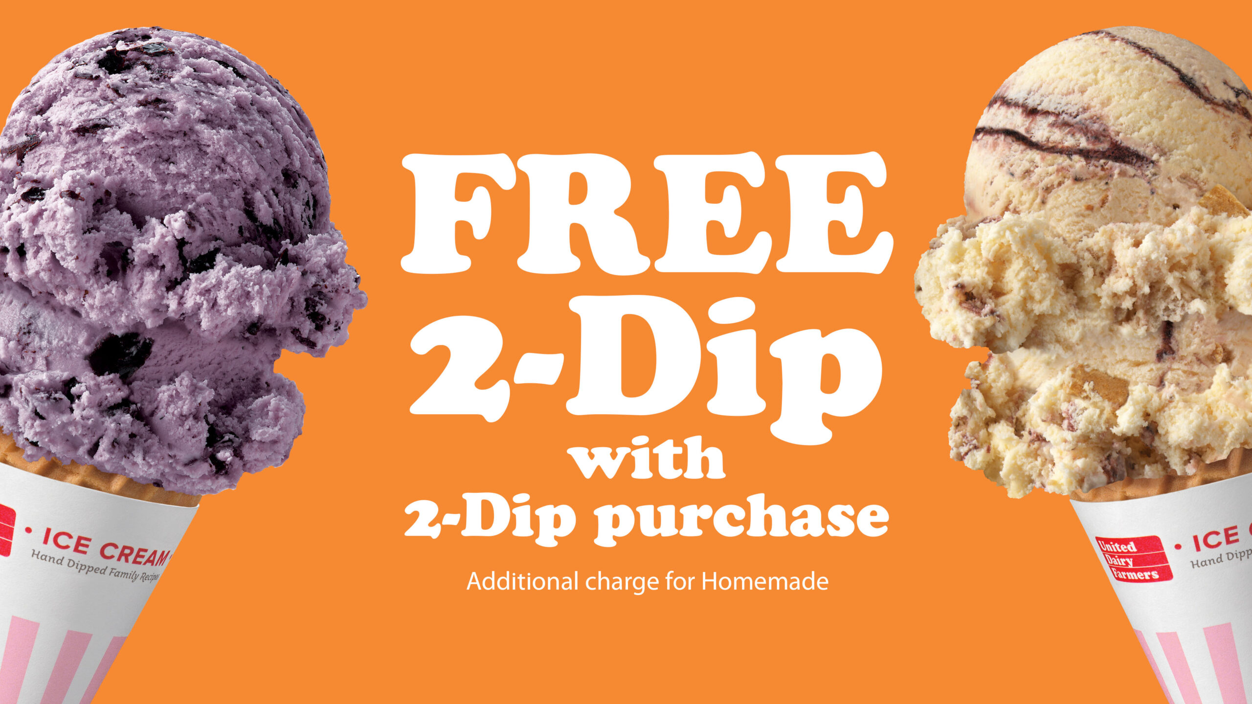 BOGO Free 2-Dip Ice Cream