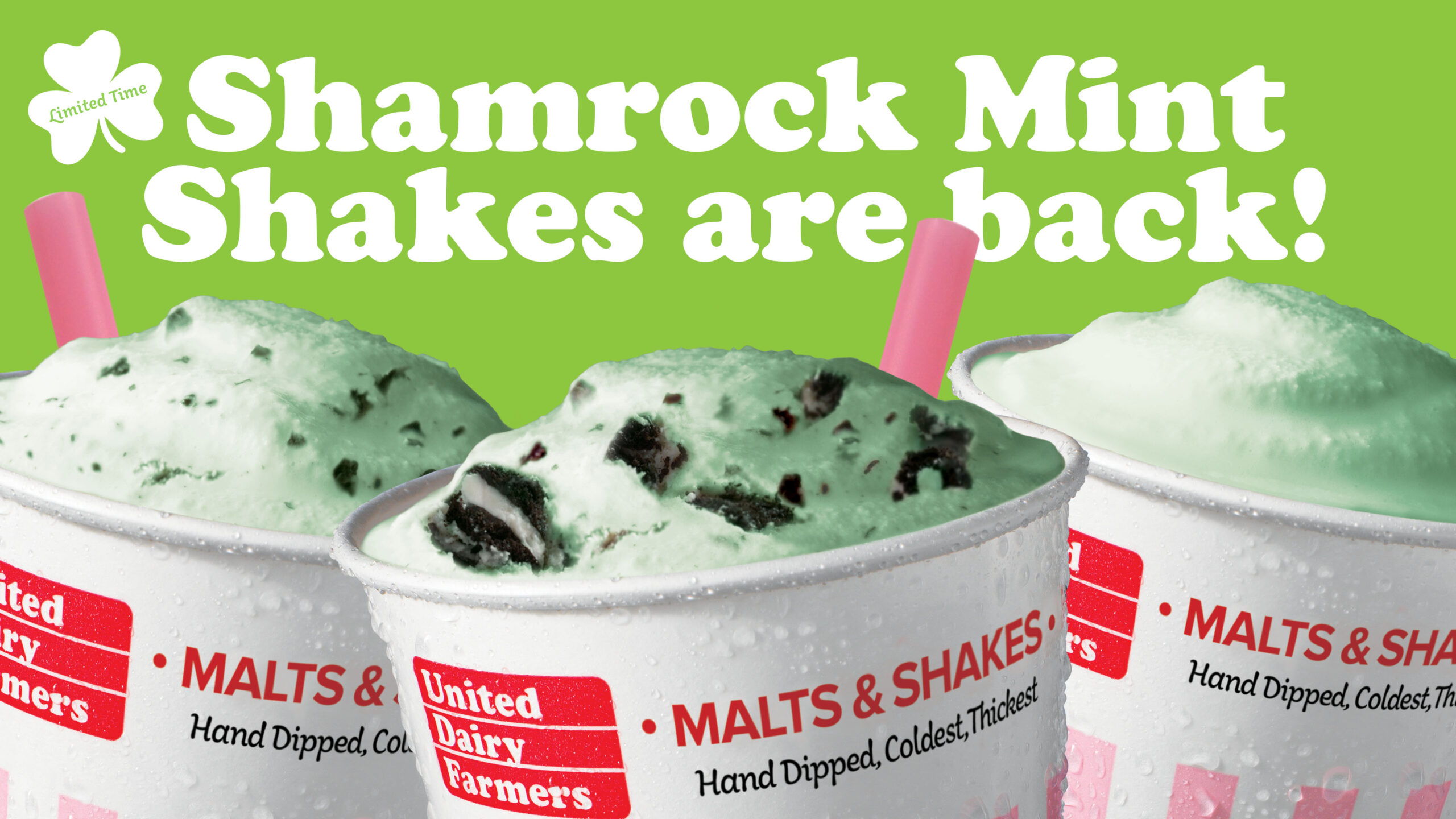 Shamrock Mint Shakes are back!