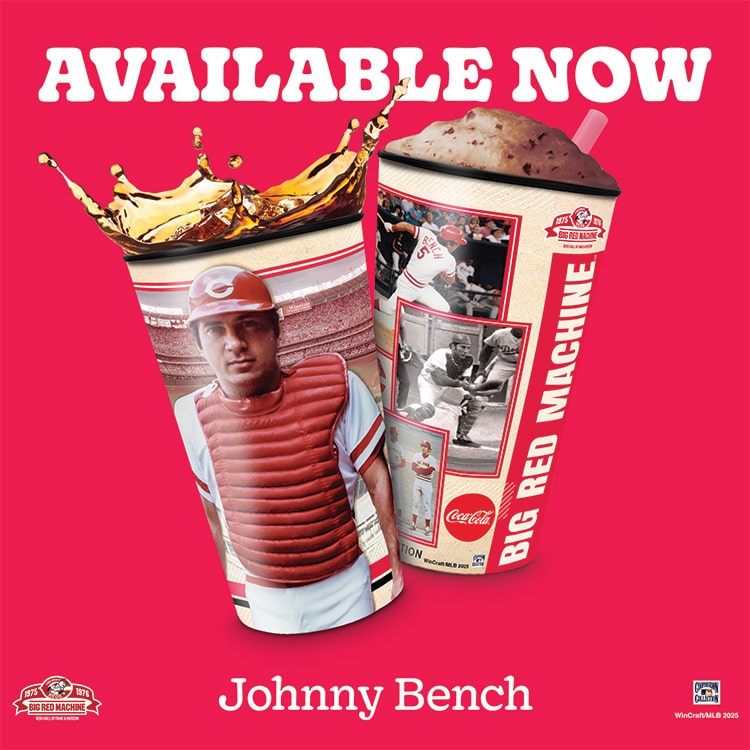 Johnny Bench Big Red Machine Cup
