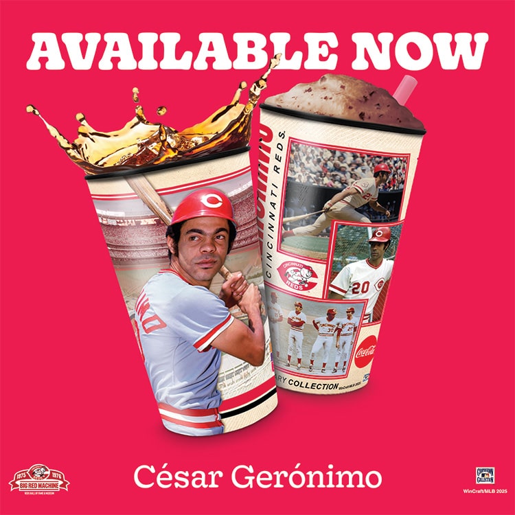 Caesar Geronimo Big Red Machine Cup