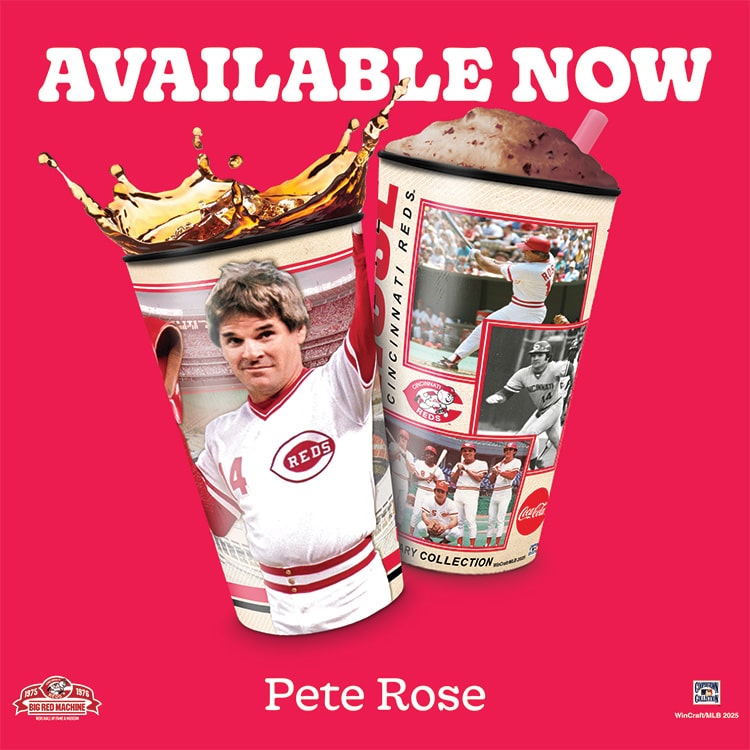 Pet Rose Big Red Machine Cup