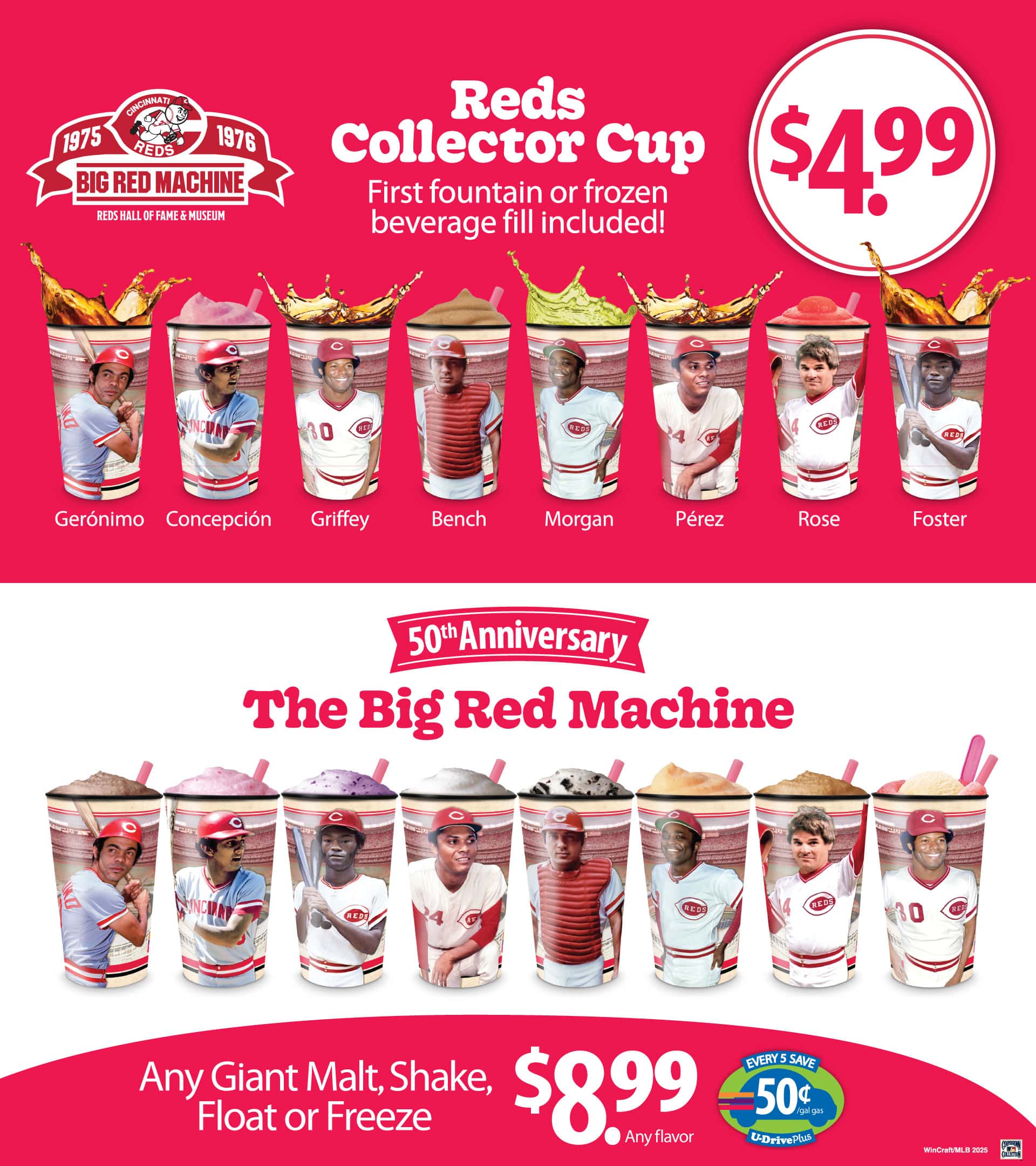 Reds Collectors Cups starting at $4.99